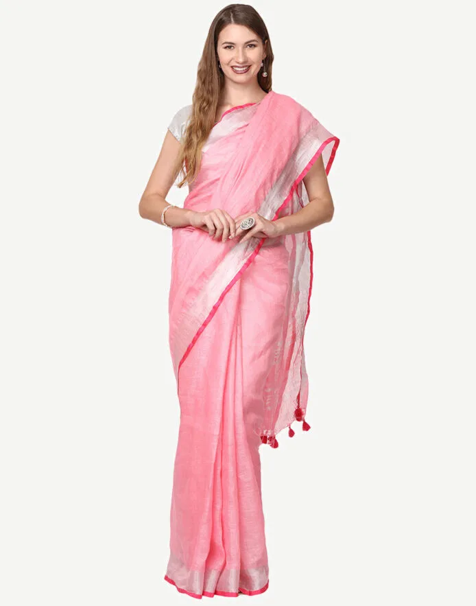 Linen Indian Saree Blouses