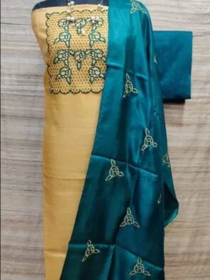Tussar Silk Dress Material