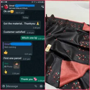 Customer feedback of aamir fashion textile