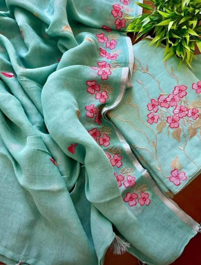 Salwar Kameez Dress in Linen