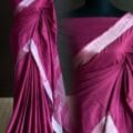 Pure linen sarees