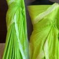 Pure Linen Sarees for Women with Blouse Piece