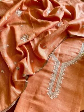 Unstitched Linen Dress