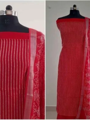 New Arrival: Exclusive Cotton Embroidered Salwar Suits