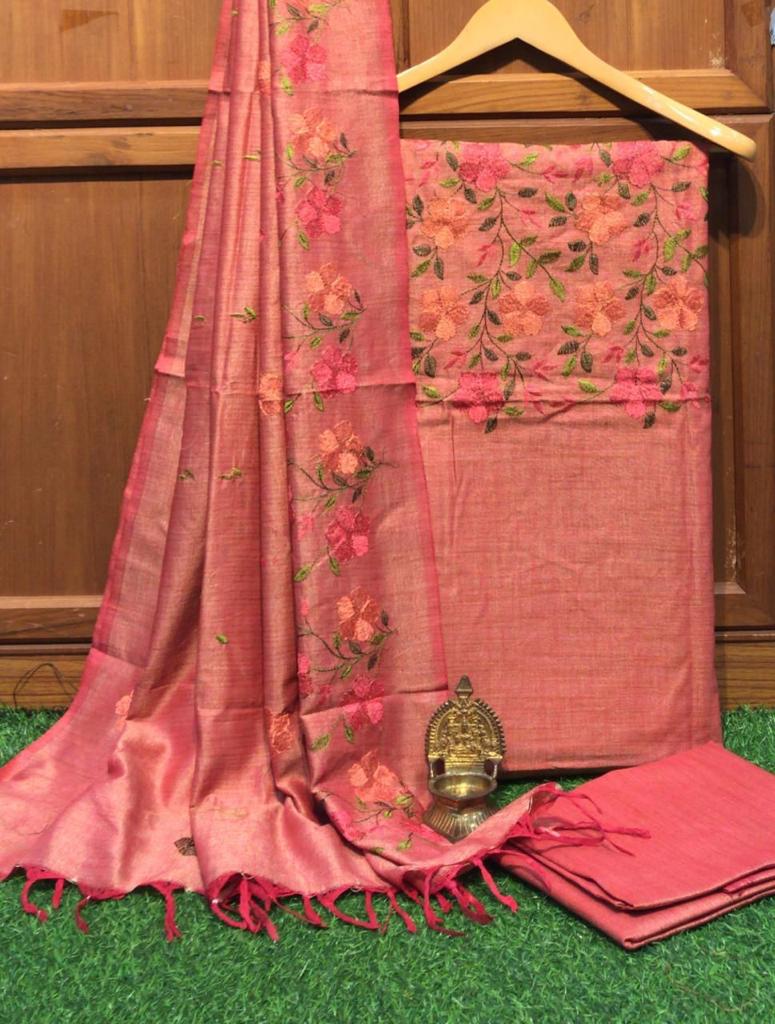 Khadi cotton dress material