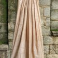 Zari Stripes Semi Silk Saree with Sequence Pallu