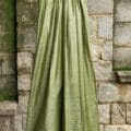 Zari Stripes Semi Silk Saree with Sequence Pallu