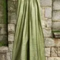 Zari Stripes Semi Silk Saree with Sequence Pallu