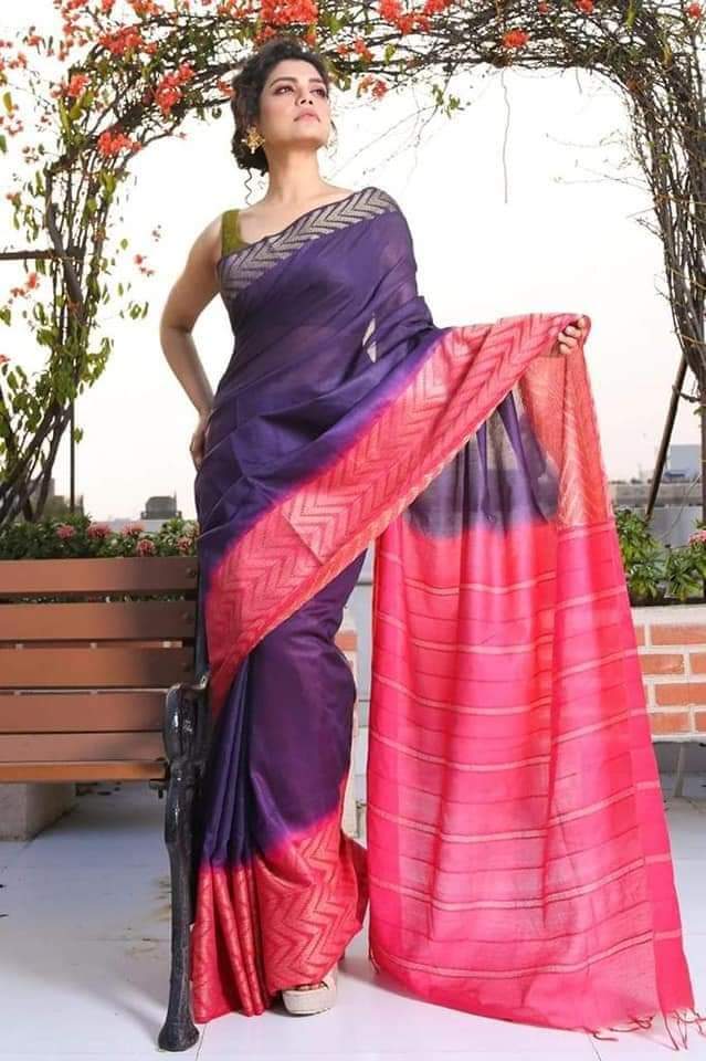 Every Occasion's Perfect Choice: Semi Tussar Silk Sarees