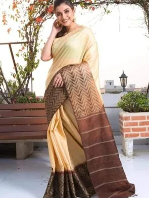 Every Occasion's Perfect Choice: Semi Tussar Silk Sarees