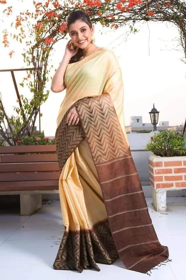 Every Occasion's Perfect Choice: Semi Tussar Silk Sarees