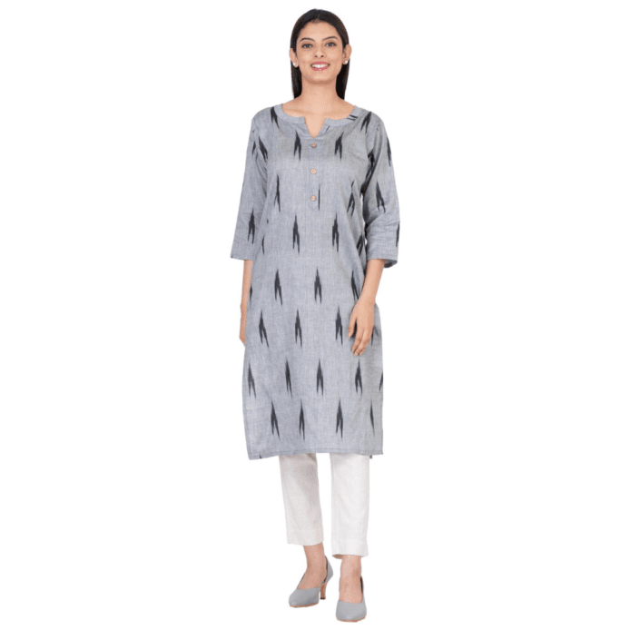 Stylish Ikat Dress for Women