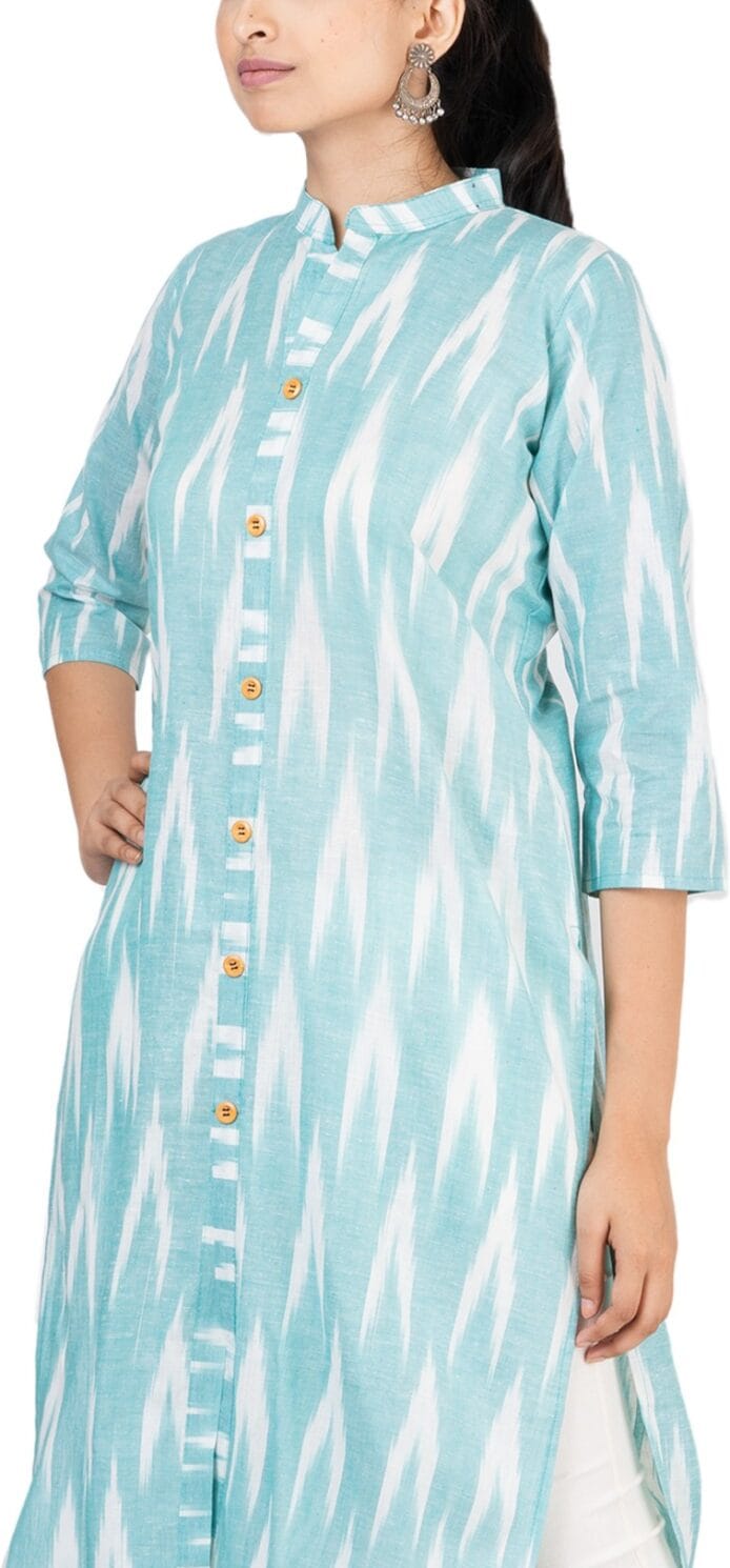 Trendy Ikkat Kurtis for Women – Buy Summer Cotton Kurti