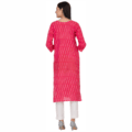 Ikkat Organic Cotton Kurti For Women
