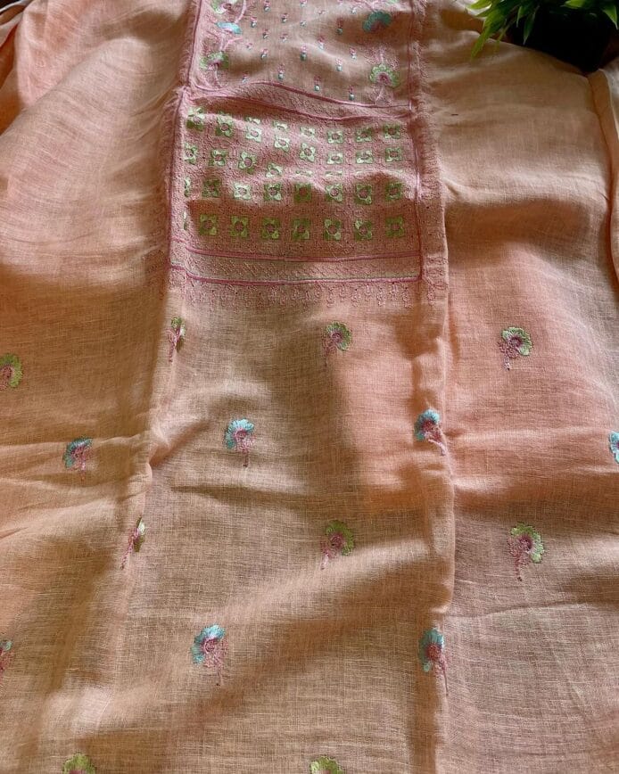 Luxe Linen Salwar Suits for Every Wardrobe