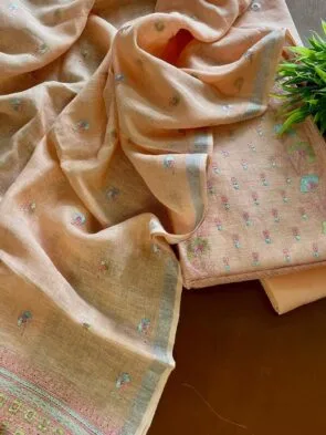 Luxe Linen Salwar Suits for Every Wardrobe