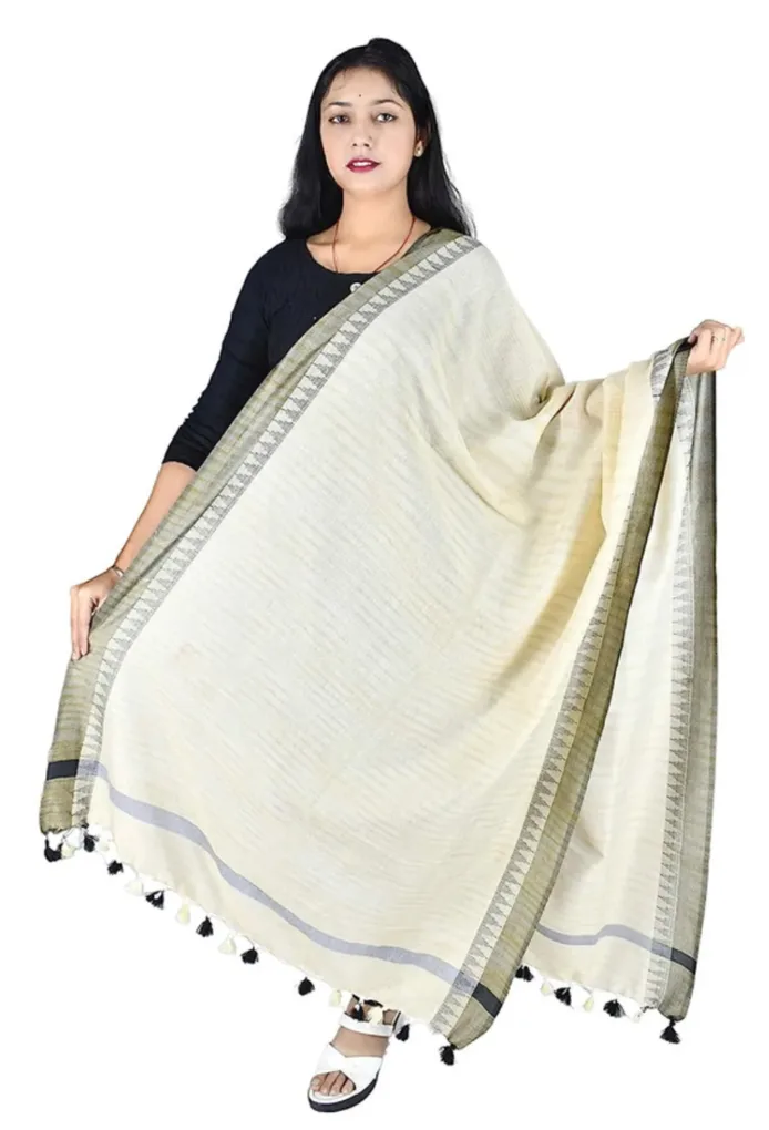 Khadi Cotton Dupattas Online Wear a women