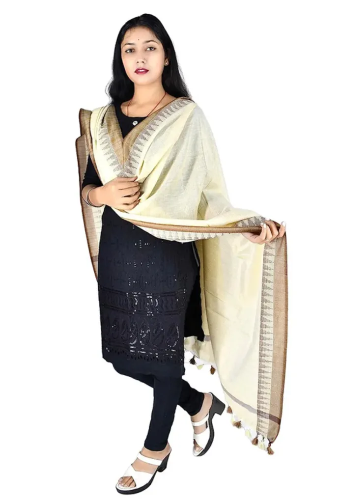 Khadi Cotton Dupattas Online Wear a women