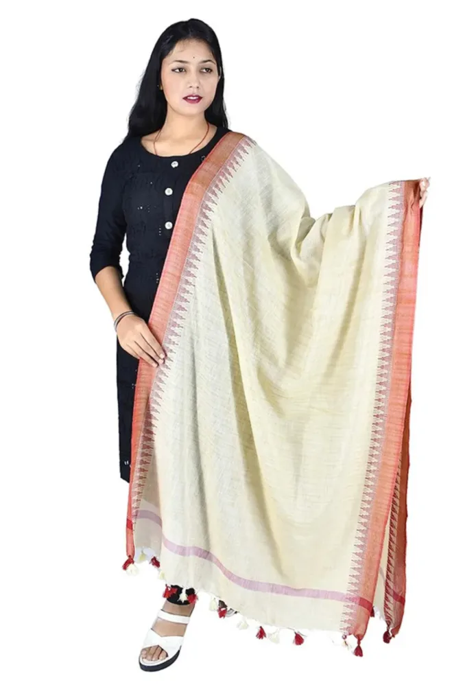 Khadi Cotton Dupattas Online Wear a women