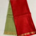 Bhagalpuri Kota Doria Silk Saree is on the floor