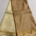 Bhagalpuri Kota Doria Silk Saree is on the floor