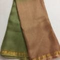 Bhagalpuri Kota Doria Silk Saree is on the floor