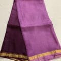 Bhagalpuri Kota Doria Silk Saree is on the floor