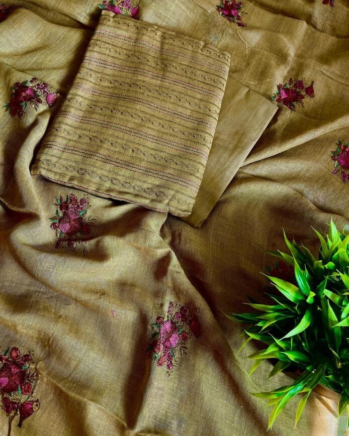 Top-Quality Linen Dress Material