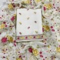 Exclusive Linen Heavy Embroidery Suits Set in the picture - Trending Collection