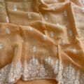 Luxurious Linen Embroidery Suits on the floor
