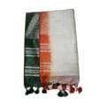 Cotton Linen Tiranga Saree