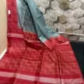 Semi Silk Sarees on the floor