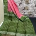 Semi Silk Sarees on the floor