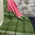 Semi Silk Sarees on the floor