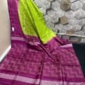 Semi Silk Sarees on the floor