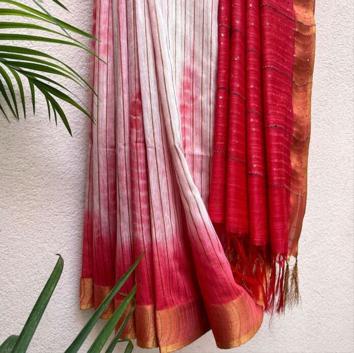 Kota Silk Sarees Collection on the hanger