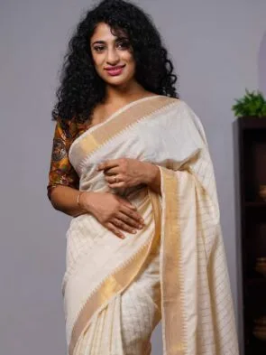 party wear Onam sarees for women