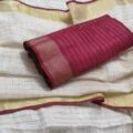 Off-White Onam Sarees for Women on the floor