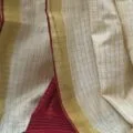 Off-White Onam Sarees for Women on the floor