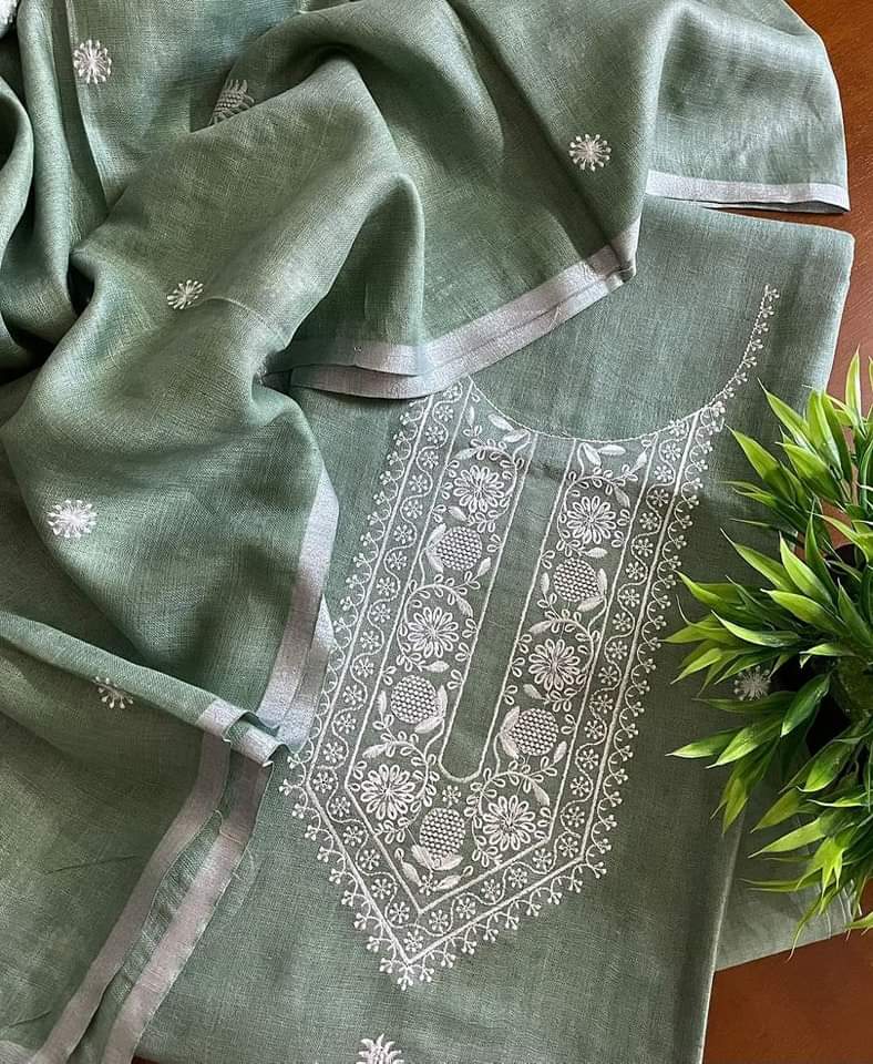 Hand Embroidered Salwar Suit