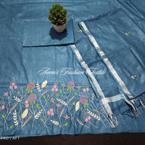 Pure Linen Handwork Suits for Ladies