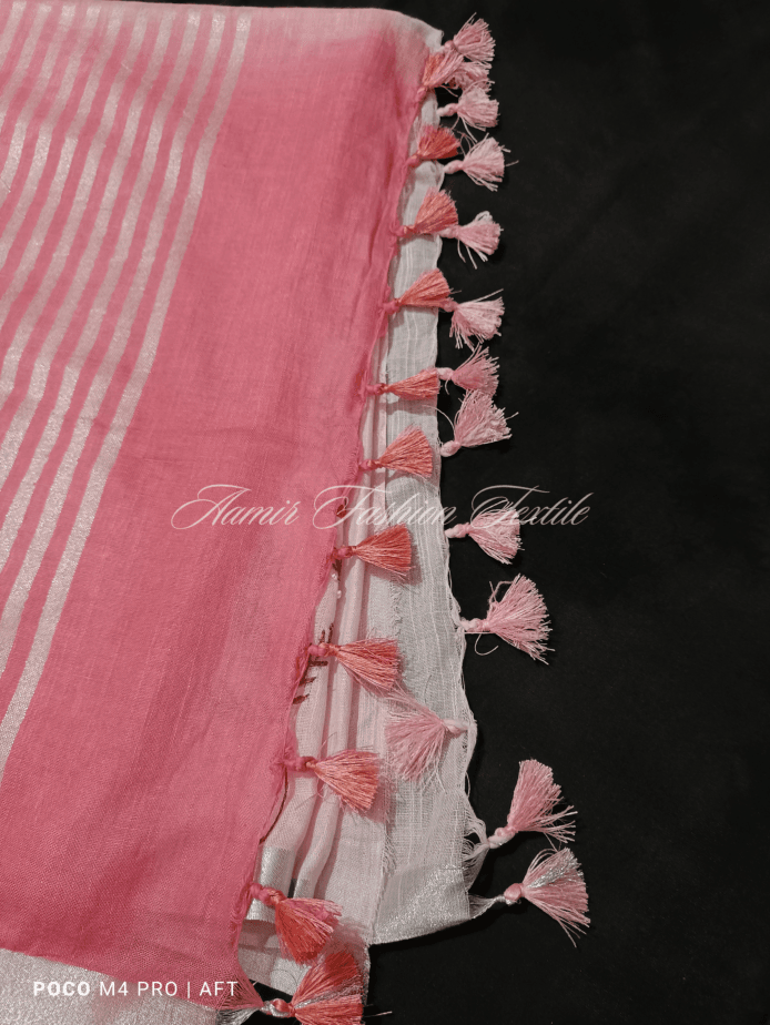 Bridal Hand Work Saree for Wedding with pot click by AFT