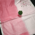 Bridal Hand Work Saree for Wedding with pot click by AFT