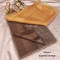 Pure Kota Silk Saree with Dupion Woven Design