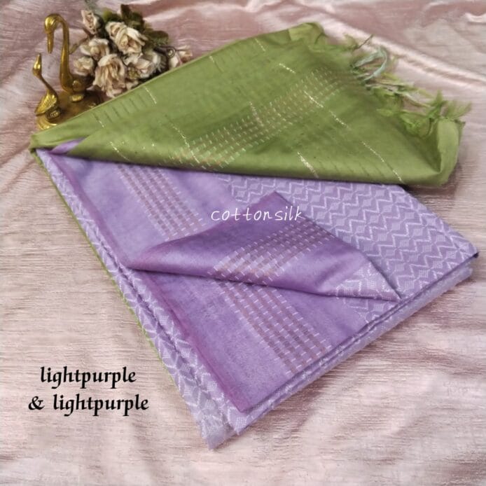 Pure Kota Silk Saree with Dupion Woven Design