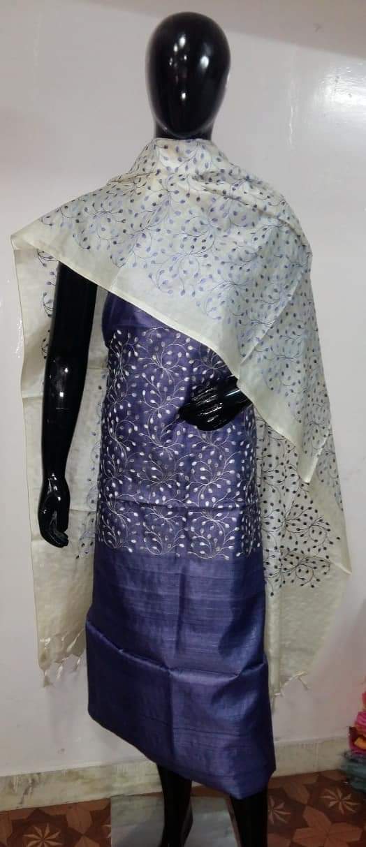 Tussar Silk Salwar Kameez