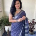 Bhagalpuri Linen Cotton Saree Online Shopping