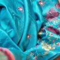 Bhagalpuri Silk Saree with Embroidery work