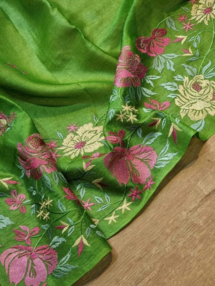 Handloom Tussar Silk Saree
