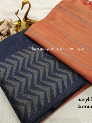 Kota Pure Silk Saree in two color with pot